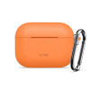 Tech-Protect Silicone Hook -silikonikuori Apple AirPods Pro 3 -kuulokkeille, cosmic orange
