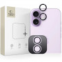 Tech-Protect Camring Fit+ -kameran linssinsuojukset Apple iPhone 16 / 16 Plus / 17 -puhelimeen, laventeli