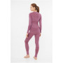Viking Gasher Lady Set Merino naisten alusasu, pinkki, L