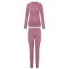 Viking Gasher Lady Set Merino naisten alusasu, pinkki, L