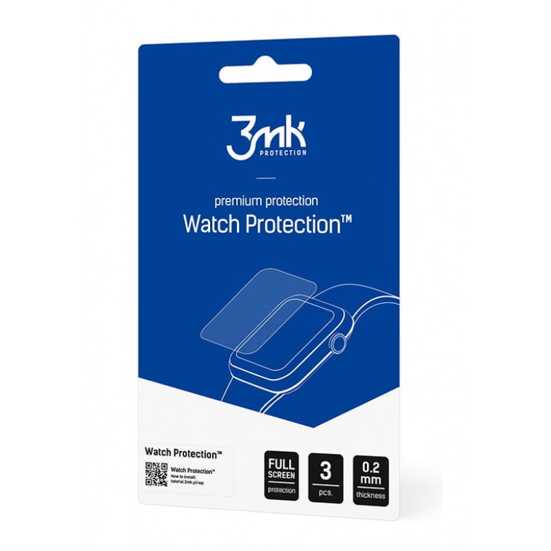 3MK ARC Watch Protection -näytönsuojakalvo Garmin Venu 2 Plus -kellolle