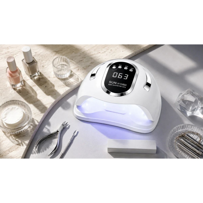 Extralink Stay Beauty UV LED -kynsilamppu, 280 W, LED+UV, valkoinen
