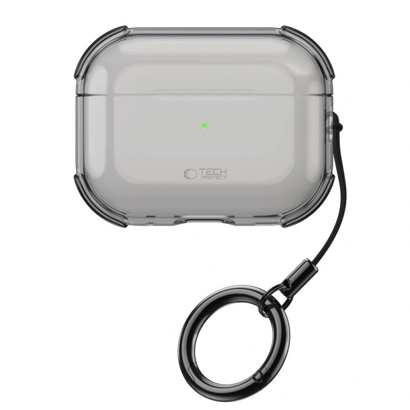 Tech-Protect Bounce -suojakotelo Apple AirPods Pro 3 -kuulokkeille, tuhkanharmaa