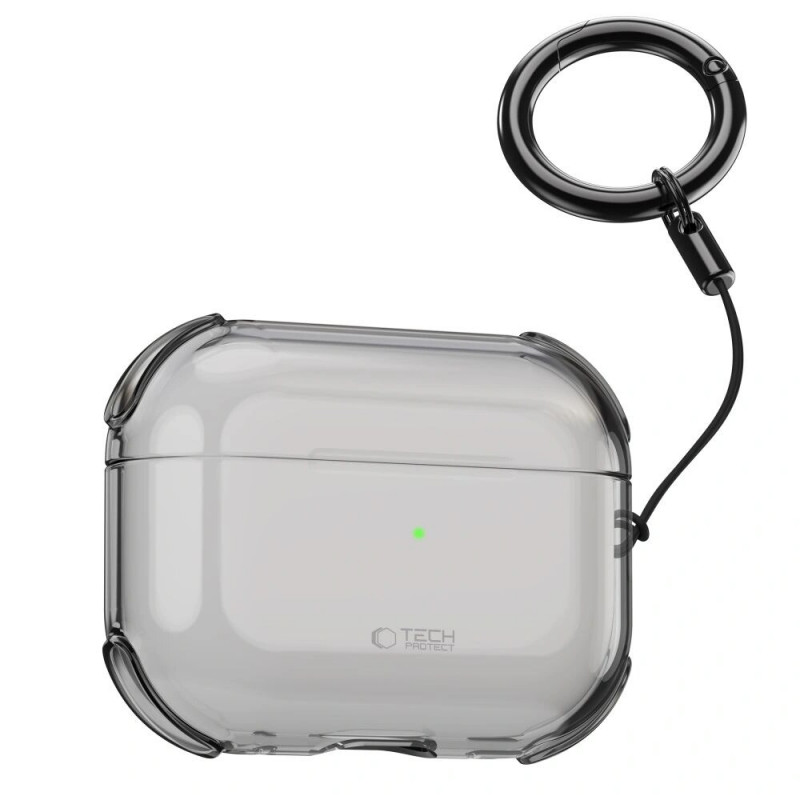 Tech-Protect Bounce -suojakotelo Apple AirPods Pro 3 -kuulokkeille, tuhkanharmaa