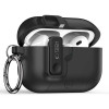 Tech-Protect Slim Hook -kotelo Apple AirPods Pro 3 -kuulokkeille, musta