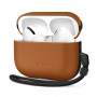 Tech-Protect NaturalFit -kotelo Apple AirPods Pro 3 -kuulokkeille, ruskea
