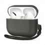 Tech-Protect NaturalFit -kotelo Apple AirPods Pro 3 -kuulokkeille, oliivinvihreä