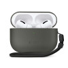 Tech-Protect NaturalFit -kotelo Apple AirPods Pro 3 -kuulokkeille, oliivinvihreä