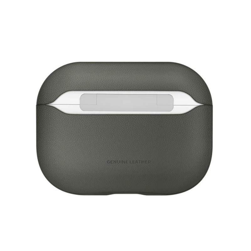 Tech-Protect NaturalFit -kotelo Apple AirPods Pro 3 -kuulokkeille, oliivinvihreä