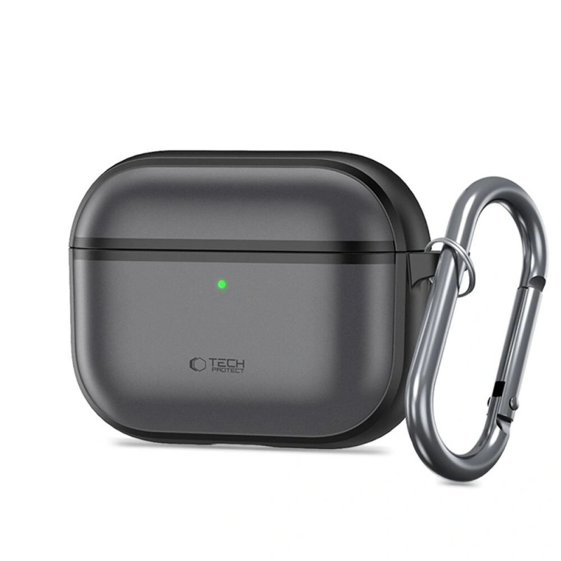Tech-Protect Magmat -kotelo Apple AirPods Pro 3 -kuulokkeille, mattamusta