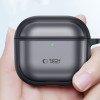 Tech-Protect Magmat -kotelo Apple AirPods Pro 3 -kuulokkeille, mattamusta