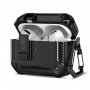 Tech-Protect Carbonox MagSafe -kotelo Apple AirPods Pro 3 -kuulokkeille, THP4731, musta