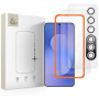 Tech-Protect Easy Set+ Samsung Galaxy S25 FE kirkas (2+1 kpl)