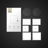 Tech-Protect Glass Fit+ Samsung Galaxy Watch 8 / 9 44mm kirkas (2 kpl)