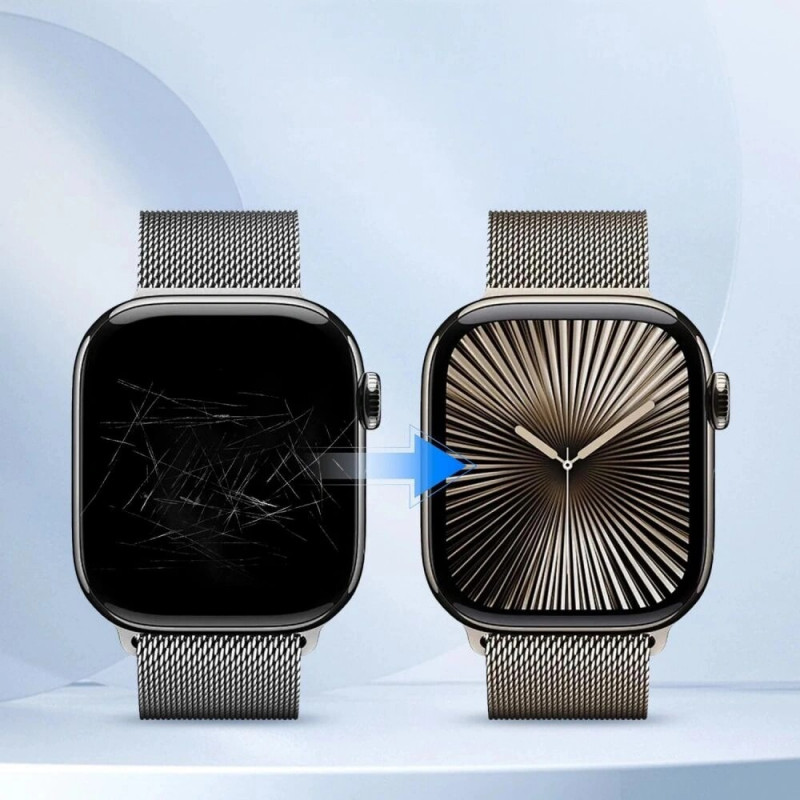 Tech-Protect Hydro Flex+ -hydrogeelikalvo Xiaomi Smart Band 8 / 9 / 10 / NFC, kirkas (2 kpl)