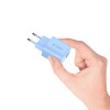 Tech-Protect NCA30 USB-A, USB-C -verkkolaturi PD 30W / QC3.0 vaaleansininen