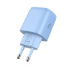 Tech-Protect NCA20 USB-A, USB-C -verkkolaturi PD 20W / QC3.0 baby blue