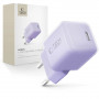 Tech-Protect NCM25 USB-C seinälaturi PD 25W, Baby Purple