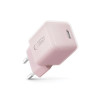 Tech-Protect NCM25 USB-C seinälaturi PD 25W, vaaleanpunainen