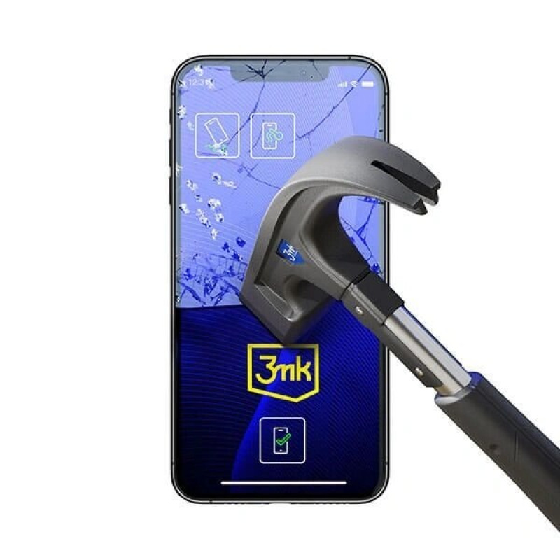 3MK FlexibleGlass Apple iPhone 16e / 14 / 13 / 13 Pro hybridilasisuojakalvo