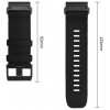 Tech-Protect Nylon Classic -kellonranneke Garmin Fenix 5X / 5X Plus / 6X / 6X Pro / 7X / 8 / 8 Pro / 9 / 9 Pro 47 mm, musta
