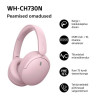 Sony WH-CH730N Bluetooth-kuulokkeet mikrofonilla, vaaleanpunainen