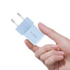 Tech-Protect NCM25 USB-C seinälaturi PD 25W, vaaleansininen