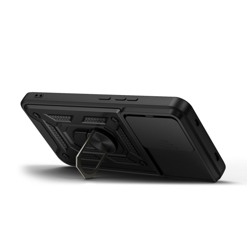 Tech-Protect CamShield Pro -suojakotelo Xiaomi Redmi Note 17 Pro 5G:lle, musta