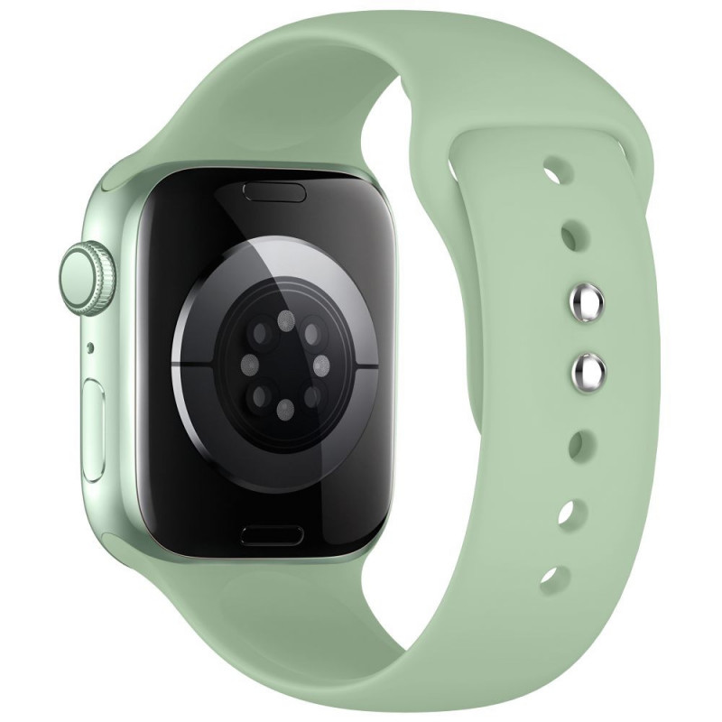 Tech-Protect silikoniranneke Apple Watch 8 / 9 / 10 / 11 / 12 / SE (40 / 41 / 42 mm), pistaasi