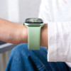 Tech-Protect silikoniranneke Apple Watch 8 / 9 / 10 / 11 / 12 / SE (40 / 41 / 42 mm), pistaasi
