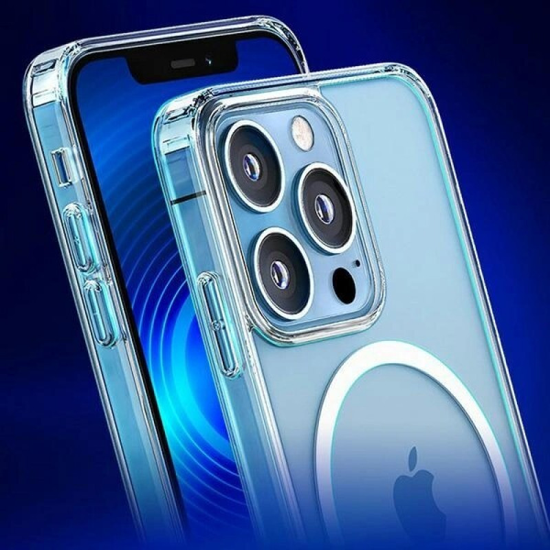 3MK MagCase MagSafe Apple iPhone 16 Plus, läpinäkyvä
