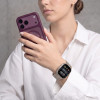 Tech-Protect Stainless ruostumattomasta teräksestä valmistettu ranneke Apple Watch 8 / 9 / 10 / 11 / 12 / SE / Ultra (44 / 45 / 46 / 49 mm), Starlight