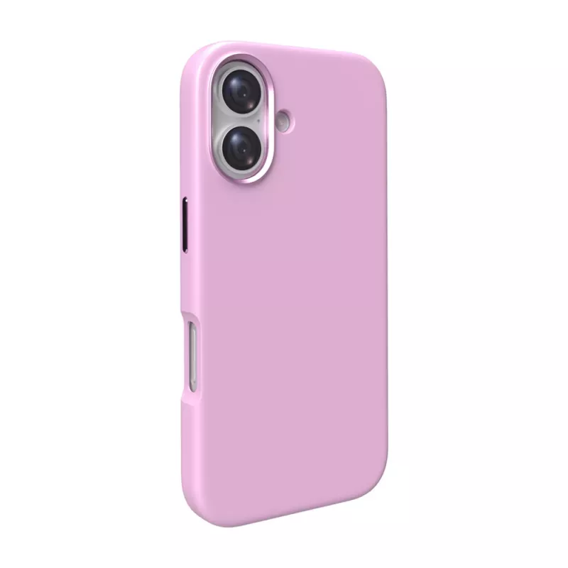 Puro Icon Mag Pro MagSafe -silikonikuori iPhone 16 Plus -puhelimelle, pinkki