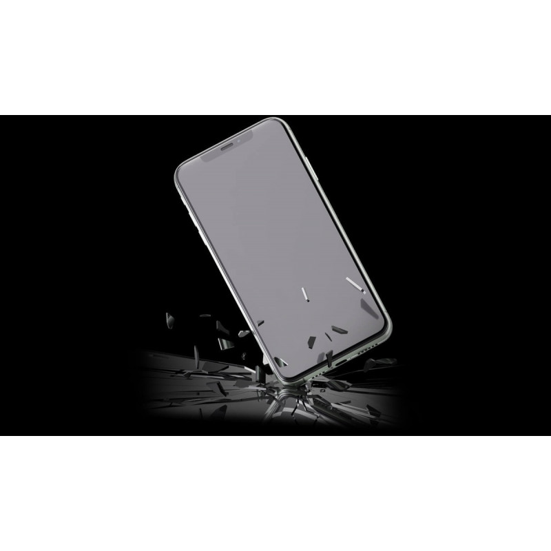 3MK NeoGlass -komposiittilasinäytönsuojus Samsung Galaxy S21 -puhelimelle, musta
