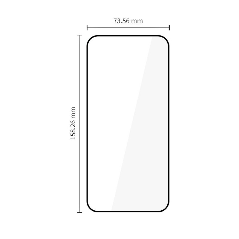 Tech-Protect Glass Fit+ karkaistu lasi Samsung Galaxy A27 5G -puhelimeen (2 kpl), musta