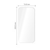 Tech-Protect Easy Set+ karkaistu lasi -sarja Apple iPhone 18 Pro Max -näytölle ja linssille, kirkas (3 kpl)
