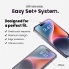 Tech-Protect Easy Set+ karkaistu lasi -sarja Apple iPhone 18 Pro Max -näytölle ja linssille, kirkas (3 kpl)
