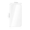 Tech-Protect Easy Set+ karkaistu lasi -sarja Apple iPhone 18 Pro -näytölle ja kameralle, kirkas (3 kpl)