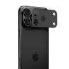 Tech-Protect Camalloy Fit+ -kameransuojus Apple iPhone 18 Pro Max -puhelimelle, musta