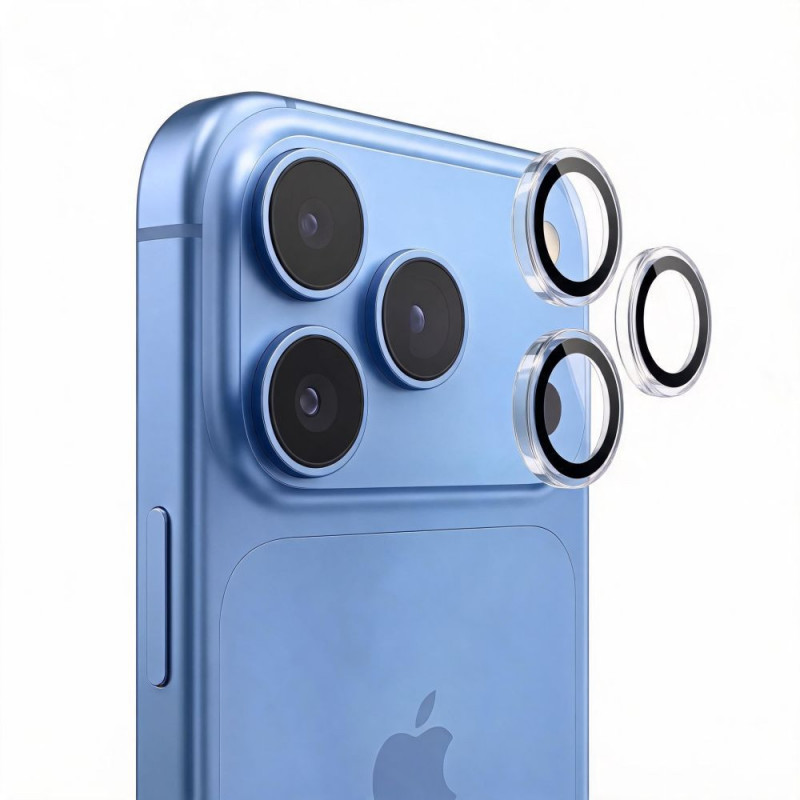 Tech-Protect Camring Fit+ -kameransuojus Apple iPhone 18 Pro / 18 Pro Max -puhelimeen, kirkas