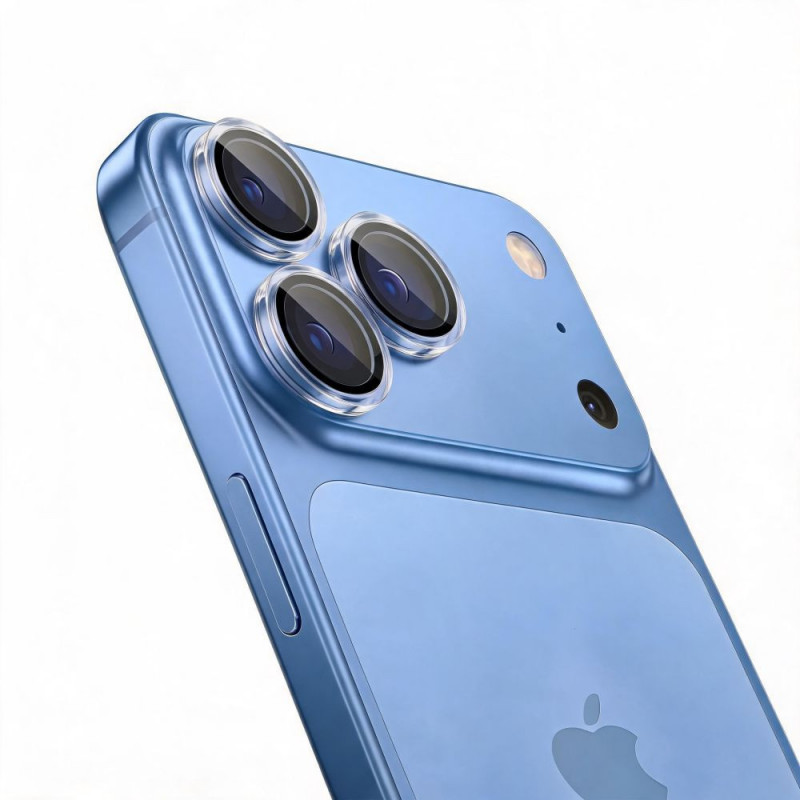 Tech-Protect Camring Fit+ -kameransuojus Apple iPhone 18 Pro / 18 Pro Max -puhelimeen, kirkas