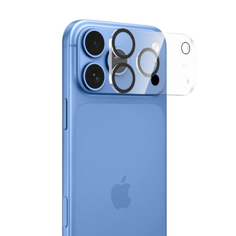 Tech-Protect Cam Fit+ -kameransuojus Apple iPhone 18 Pro Max -puhelimelle, kirkas
