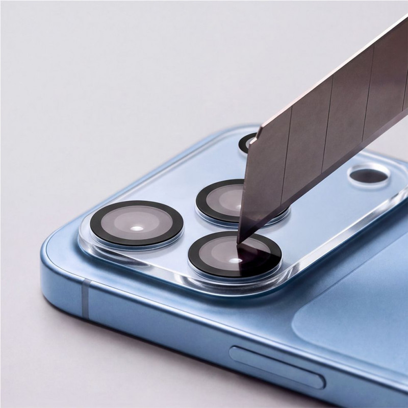 Tech-Protect Cam Fit+ -kameransuojus Apple iPhone 18 Pro Max -puhelimelle, kirkas
