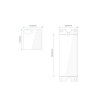 Tech-Protect Easy Set Foil & Glass Fit+ 4in1 näytönsuojaus Samsung Galaxy Z Flip 7 / 8 -puhelimelle, kirkas (2+2 kpl)
