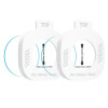 Tech-Protect Easy Set+ karkaistu lasi Samsung Galaxy Watch Ultra 2 2026 47 mm -kellolle, kirkas (2 kpl)