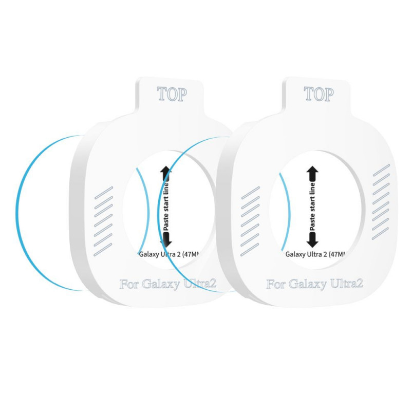 Tech-Protect Easy Set+ karkaistu lasi Samsung Galaxy Watch Ultra 2 2026 47 mm -kellolle, kirkas (2 kpl)