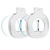 Tech-Protect Easy Set+ karkaistu lasi Samsung Galaxy Watch 8 / 9 40 mm -kellolle, kirkas (2 kpl)