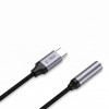 Tech-Protect Ultraboost USB-C - 3,5 mm mini jack -DAC-sovitin, raudanharmaa