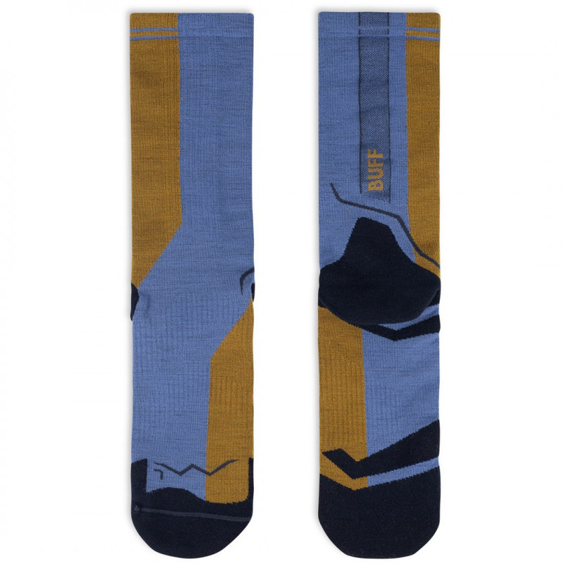 Buff Merino Lightweight Crew Sock LWC4, sininen, L