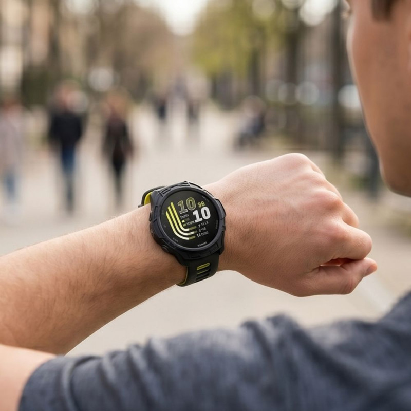 Tech-Protect Defense Air -suojakotelo Garmin Forerunner 70 / 170 -kelloille, musta